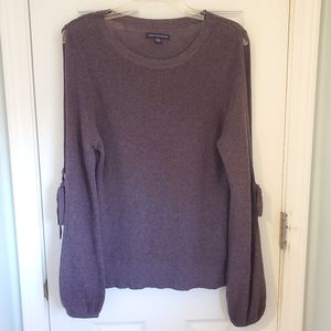 American Eagle slit arm sweater